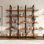 Bibliothèque étagère en bois H 70,7 "x l 70,9" à 5 niveaux