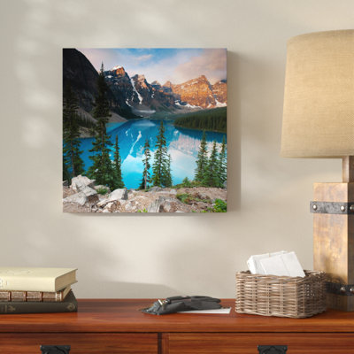 " West Alberta Moraine Lake " by Ulf Brömmelhörster