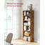 Bookshelf, 5-Tier Bookcase, Storage Shelving Unit, Display Shelf With Open Compartments, Adjustable Storage Shelves, For Living Room, Home Office, Bedroom, Cloud-1092581780-1092581781
