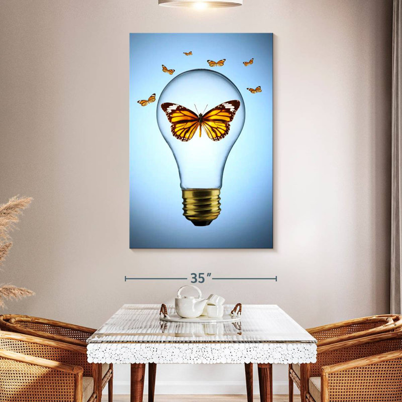 Brampt Butterfly Idea, H 51 po x l 34 po