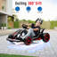 Kart électrique 200W pour enfants avec moteur à double dérive de 200 W, véhicule à batterie 7AH avec fonction de dérive à 360 °, 8,1 MPH maximum, ceinture de sécurité à 5 points, capacité de charge de 110 lb-127664061