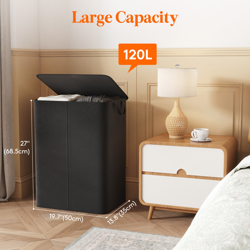 EMBRUP Fabric Laundry Hamper