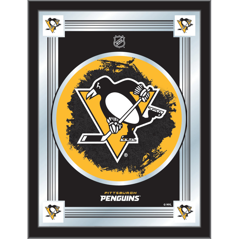 « logo mirror », impression encadrée NHL, Pittsburgh Penguins