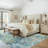 Abstract Machine Washable Performance Area Rug-236651592