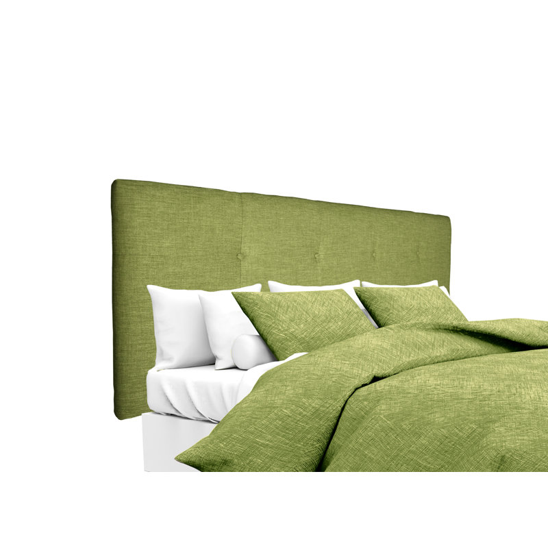 Zaylee Upholstered Headboard, California King, Grass