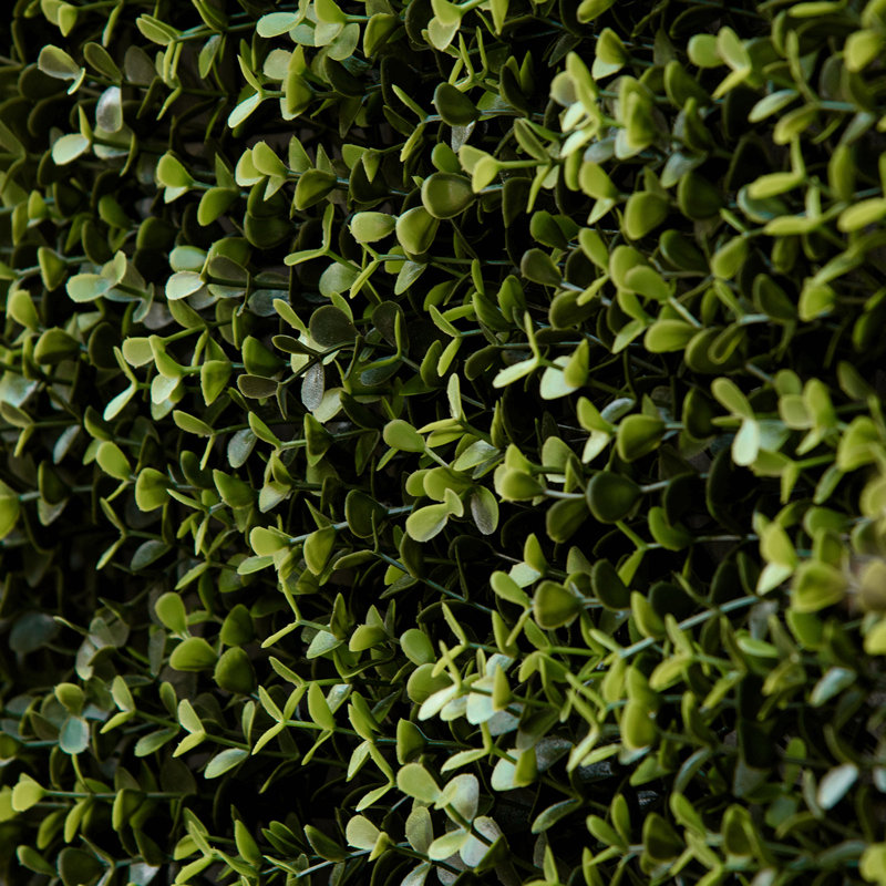 Artificial Boxwood Panels Topiary Wall Greenery Backdrop, Privacy Hedge Screen Uv Protected 4Layer Roll Grass Panel Fence Decor Outdoor Indoor Garden Backyard