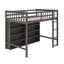 Lit mezzanine double avec tablettes-1057902595