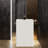 35'' Tall Stone Resin Rectangular Pedestal Bathroom Sink with Overflow