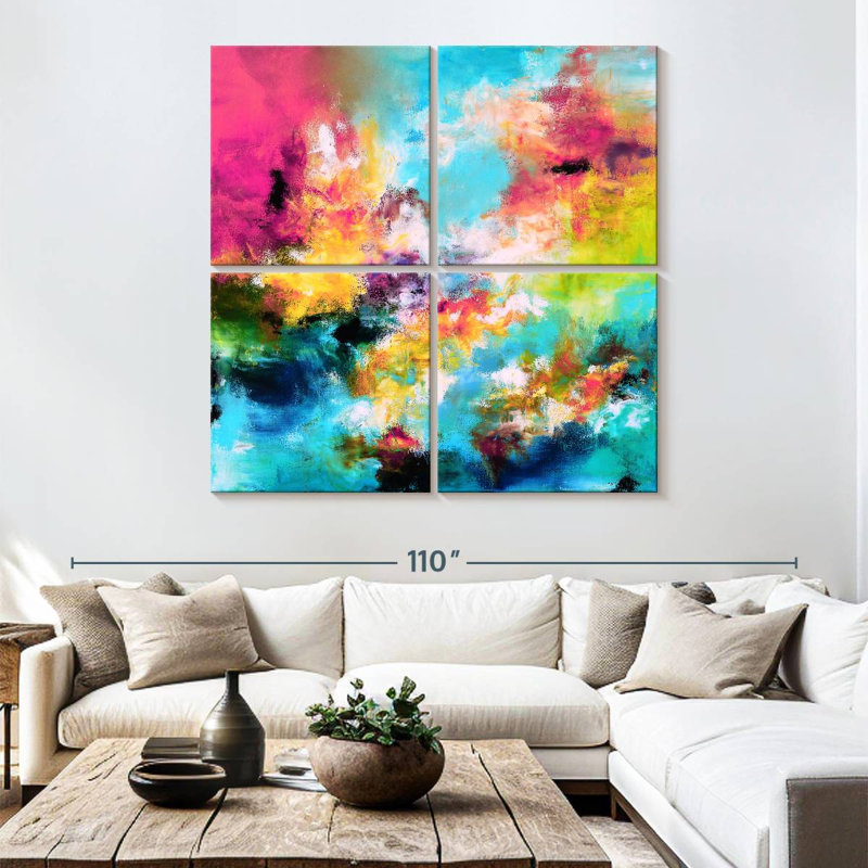 Avery Colorful Reflection, 50" H x 50" W