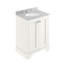 61.7cm Single Bathroom Vanity Base Only in White