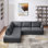 Canapé modulaire 2 pièces Arieya