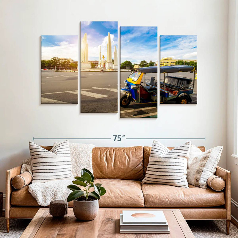 Mehar Bangkok Tuk Tuk, 42" H x 68" W