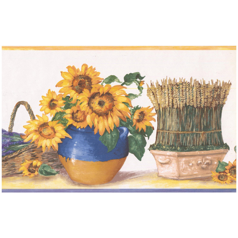 Mcgary Floral Border, Beige