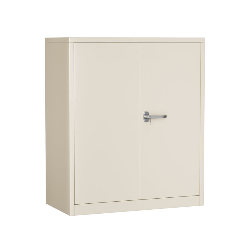 Armoire de rangement à 2 tablettes Iaconetti, Gris