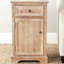 Table de bout en bois massif avec rangement Evangelyne-30129346