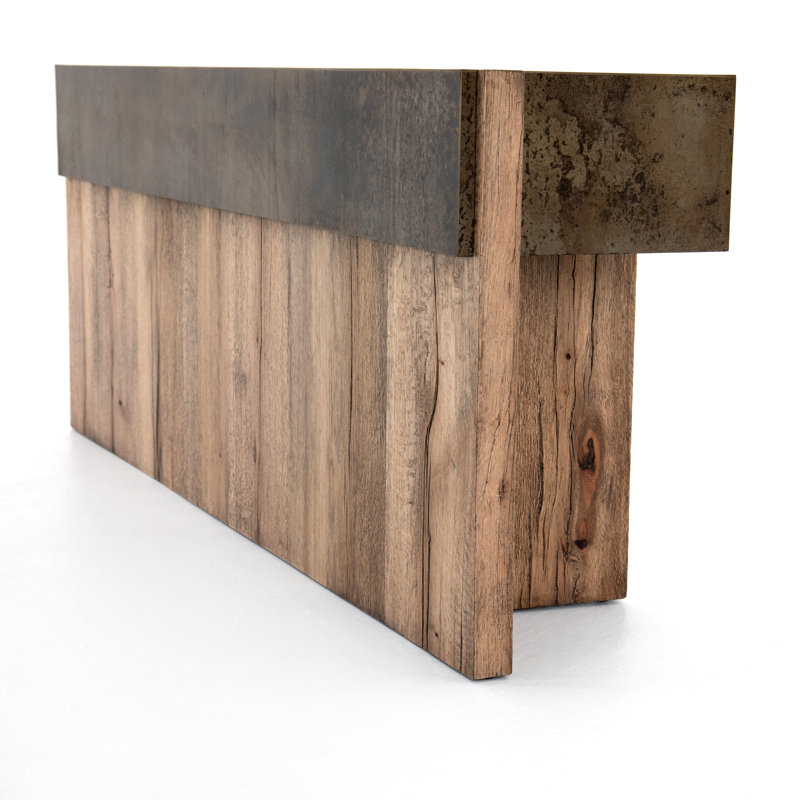 Bingham 78.75" Console Table, Brown