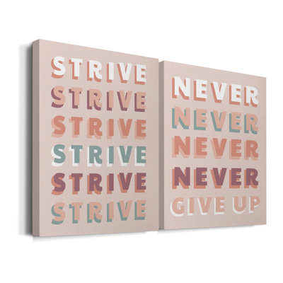 Strive-Premium Gallery Wrapped Canvas -Ready to Hang