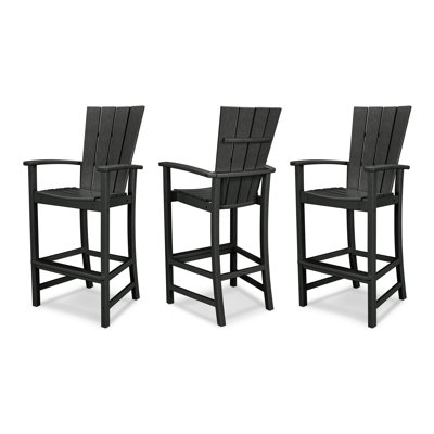 POLYWOOD® Quattro Patio Bar Stool