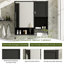 Wall Mounted Bathroom Cabinet with Mirror