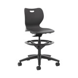 SmartLink 16" Five Leg Classroom Stool with Casters