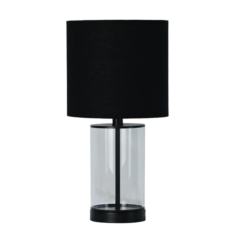 Glass Bedside, Black