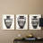 Abstract  Series  CVIII  -Set Of 3 Framed Giclee Prints -Ready to Hang-107252056-107252054