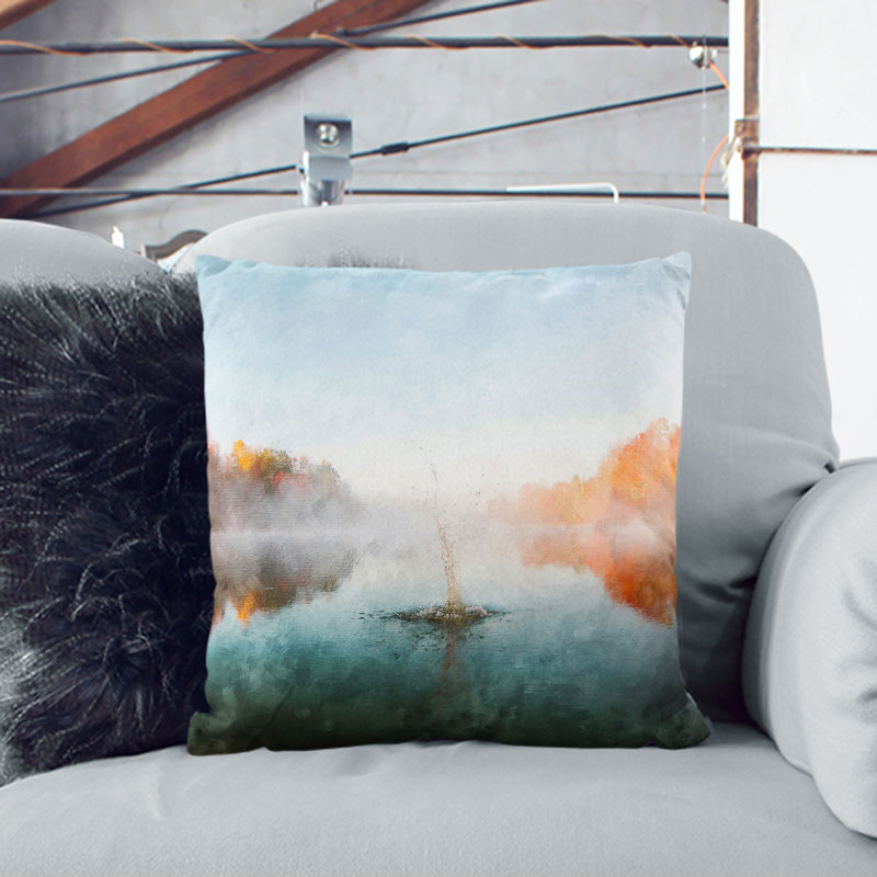 Square Throw Cushion, 55cm H x 55cm W x 20cm D
