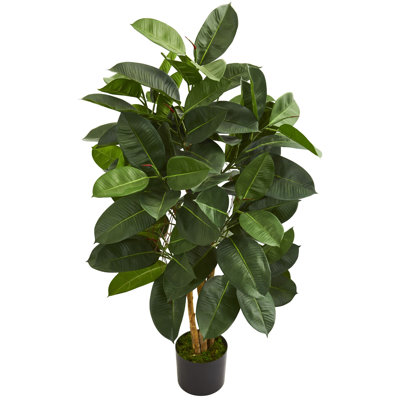 48'' Faux Ficus Tree in Planter