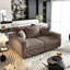 82,7 po, velours côtelé, 3 sièges, nuage moderne, couleur chameau, convertible, coussins moelleux, repose-pieds réglables, chaise longue confortable avec coussins, teinte assortie, structure en bois massif, ressort-809648985
