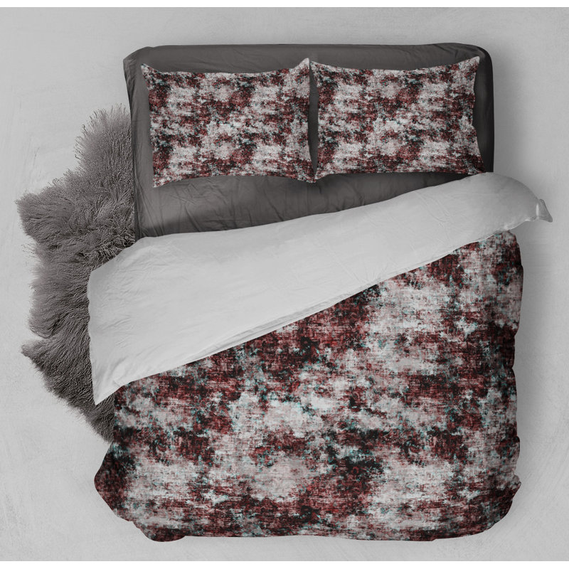 Polyester Twill Abstract Comforter, Twin Comforter + 1 Standard Pillowcase