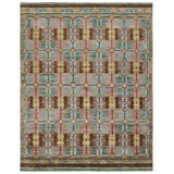 Jaipur Living Romy HAZ02 Handknotted Contemporary Multicolor and Green Area Rug (6'x9')