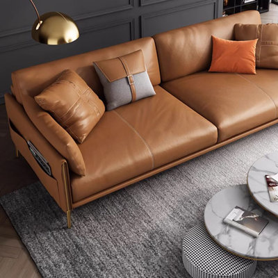 Simple modern business reception office sofa