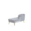 Baskerville Velvet Chaise Lounge-1677380306