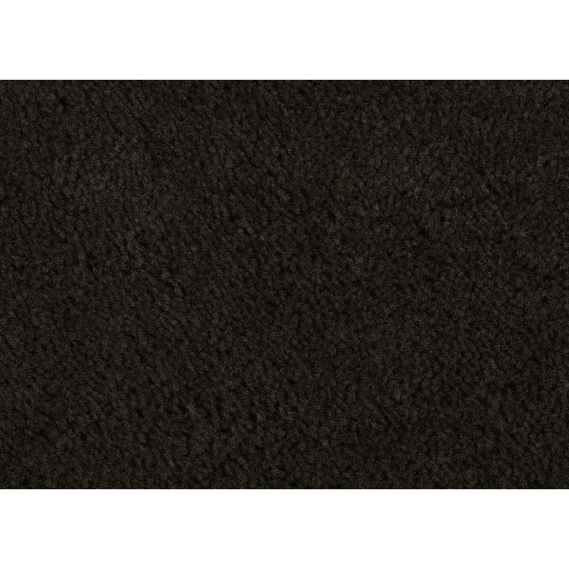 Mccluney Soft Nylon Machine Washable Non- Slip Bath Rug/Mat, Chocolate, 30" W x 50" L