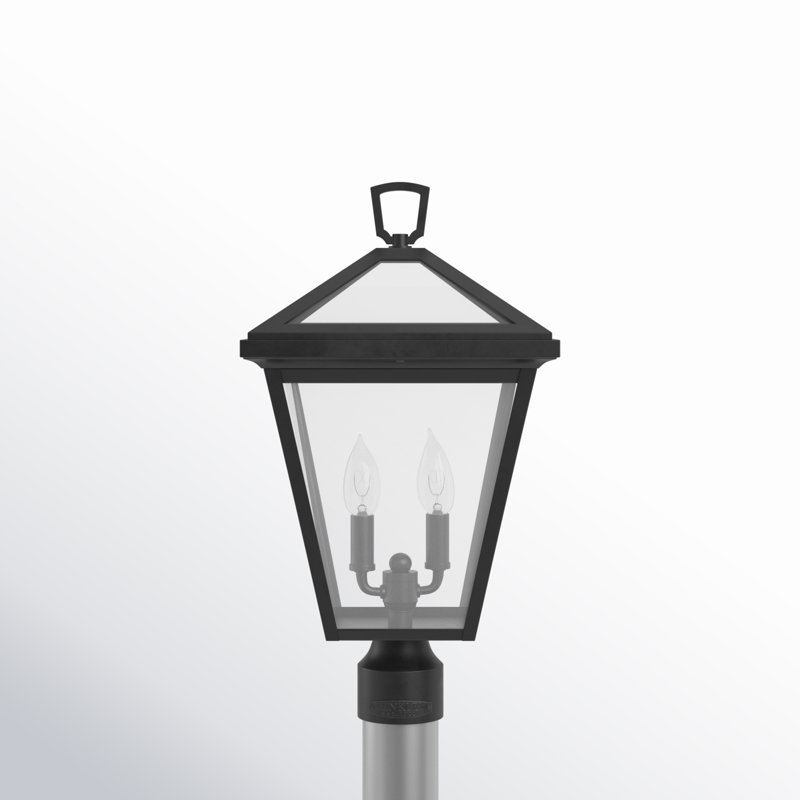 Alford Place 2-Light Lantern Head, Museum Black