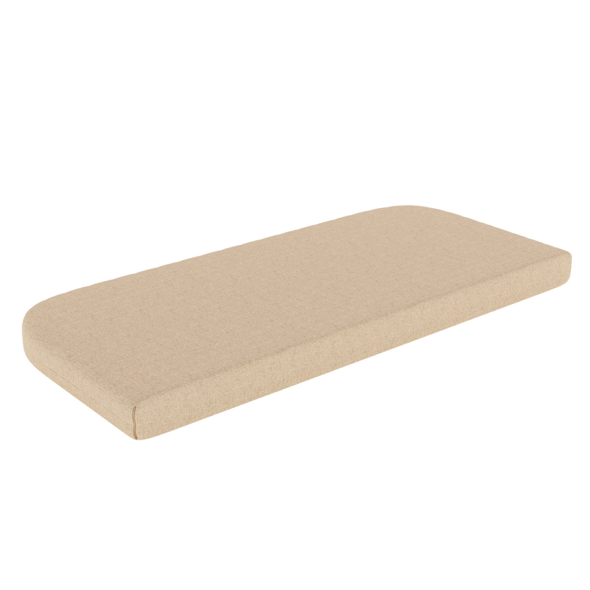 Sunbrella® Outdoor 3'' Bench Cushion, Antique Beige Sunbrella® Canvas