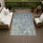 Machine Washable Indoor/Outdoor Chantille ACN2775 Floral Rug-910272893-910272884