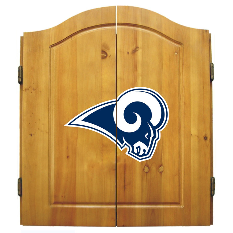 NFL Team Dartboard & Cabinet Set