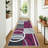 Washable Area Rug Modern Geometric Accent Rug, Non-Slip Contemporary Floor Mats, Stain-Resistant Soft Low Pile Indoor Carpet for Bedroom, Nursery, Living Room-1551697582-1545379895