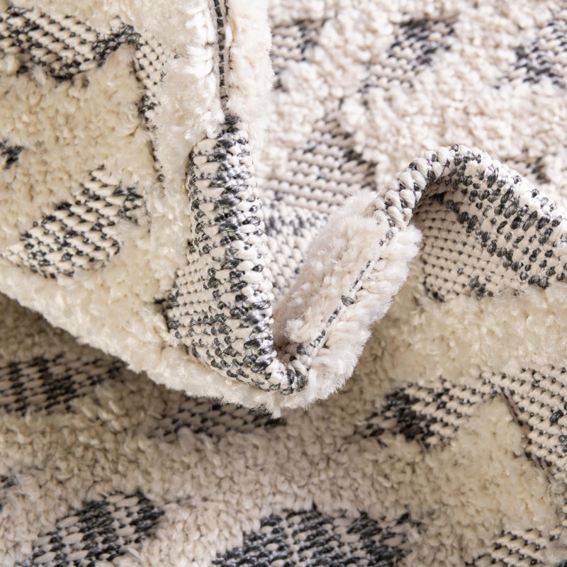 Groton gris / Gray Damion, Runner 2'7" x 12'