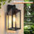 14" Upgraded Motion Sensor Outdoor Wall Light, Dusk to Dawn Porch Light Outdoor Wall Sconce, 3 Lighting Modes Exterior Lighting Fixture with Hook, 2-Pack-118627518