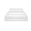 Lily's Living 10"W Acrylic Square Base, Home Accent Art Décor - Min 2-19198940