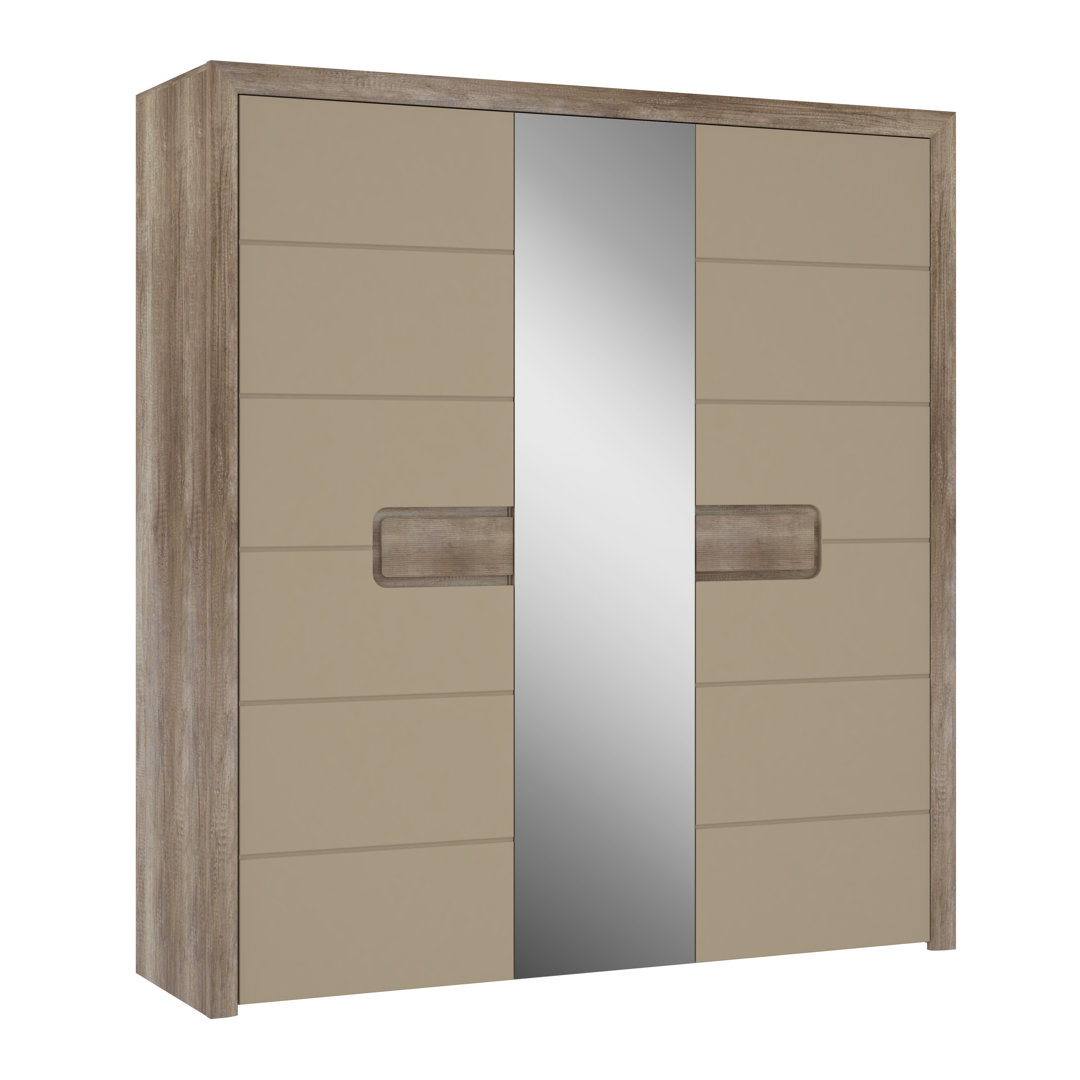 Kleiderschrank Amuel mit Spiegel