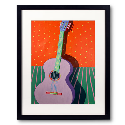 Guitar Print by Sue Graef