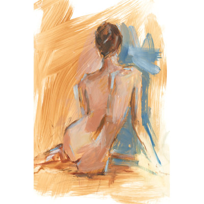 «Orges Painterly Figure Study II On Canvas» par Ethan Harper, reproduction