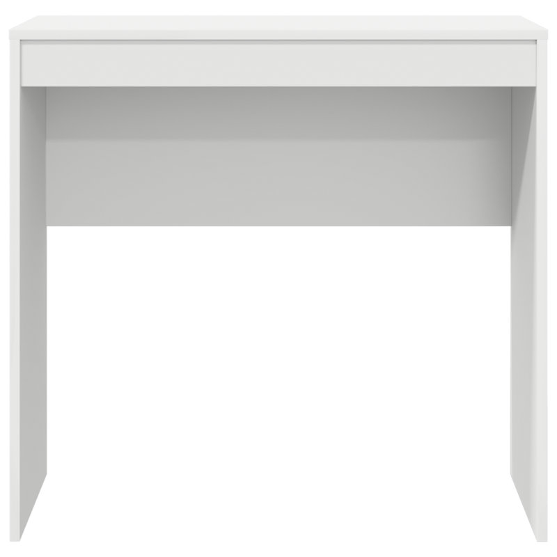 Writing Desk Particle Board 76 Cm, White, 76cm H x 80cm W x 40cm D