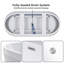 67'' x 31'' Freestanding Soaking Acrylic Bathtub