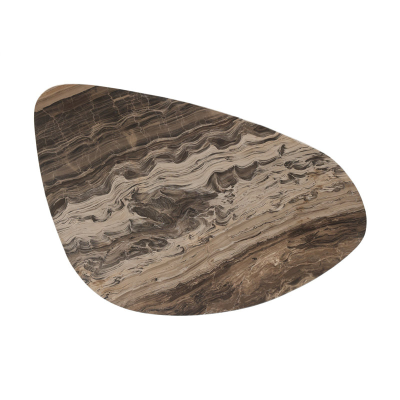 Zion Marble Coffee Table, 15" H x 30" L x 48" W