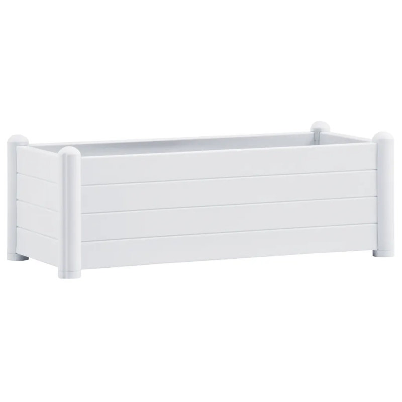 Rumson Raised Garden Bed, White