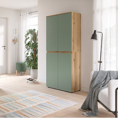 Ruthey Particle Board / Chipboard Wardrobe